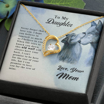 Old Wolf - Forever Love Necklace